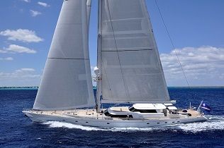 St Martin crewed sailing charter yachts